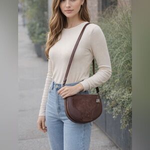 NWOT Steve Madden Brown Crossbody Bag